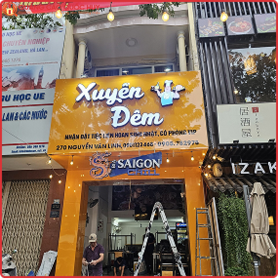 sản phẩm bảng hiệu alu